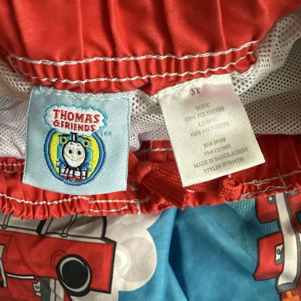 Thomas And Friends Toddler Boys 3T Swim Trunks Thomas The Train Swimwear Percy
